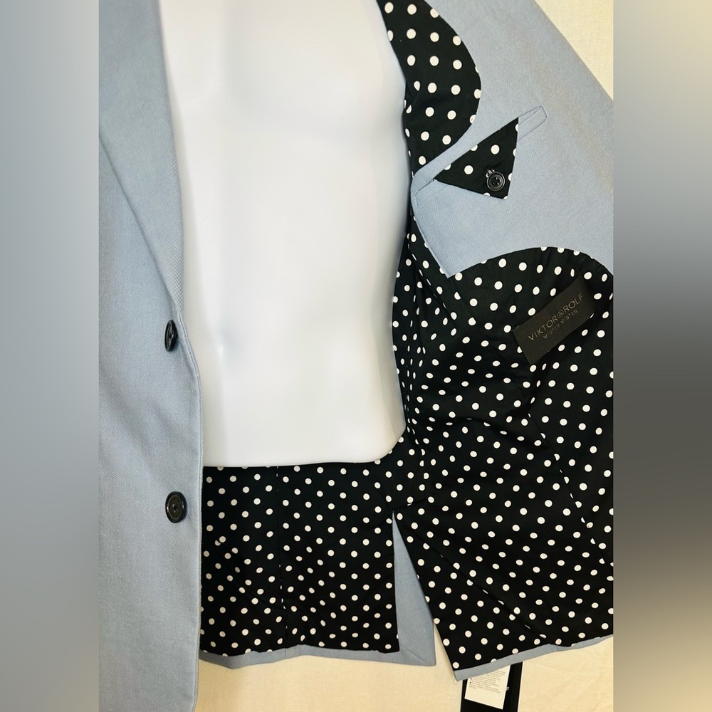 Victor&Rolf Mister Mister Blazer in Blue “NWT” MSRP $740.00